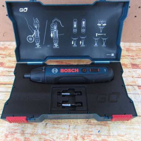 ボッシュ(BOSCH) 3.6Vコードレスドライバー (ドライバービット・キャリングケース・充電コード付き)Bosch GO【川崎店】