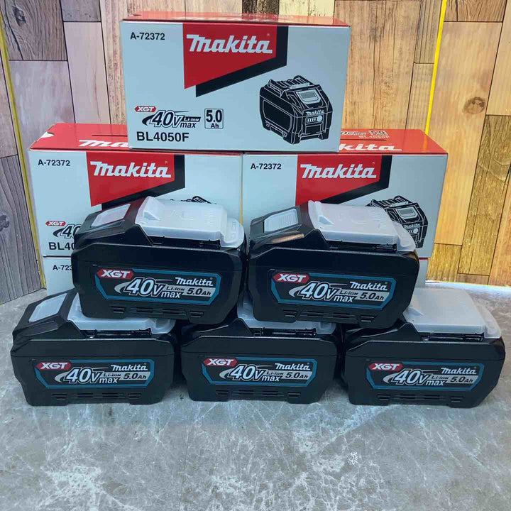 マキタ(makita) リチウムイオンバッテリー 40V/5.0Ah BL4050F 5個セット【八潮店】