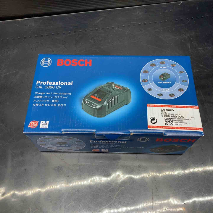 Bosch Professional(ボッシュ)18V バッテリー充電器セット(プロ用18V5.0Ahバッテリーx1個と高速充電器GAL1880CVx1個付) A1850LIB-SET【川越店】