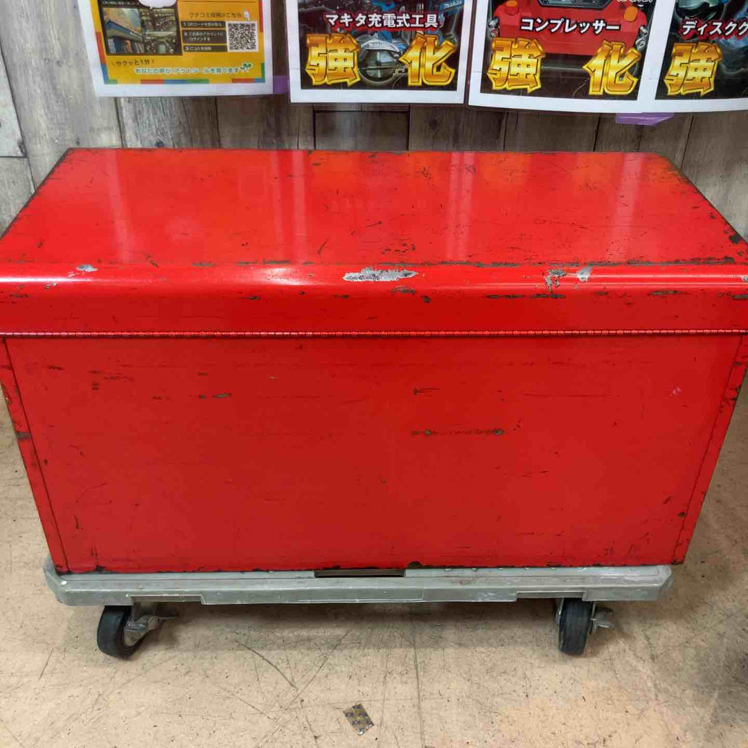 【中古品/店頭受取り限定】 スナップオン(Snap-on) 3段トップチェスト KRA3055 鍵付き 旧ロゴ ビンテージ カナダ製 【東大和店】