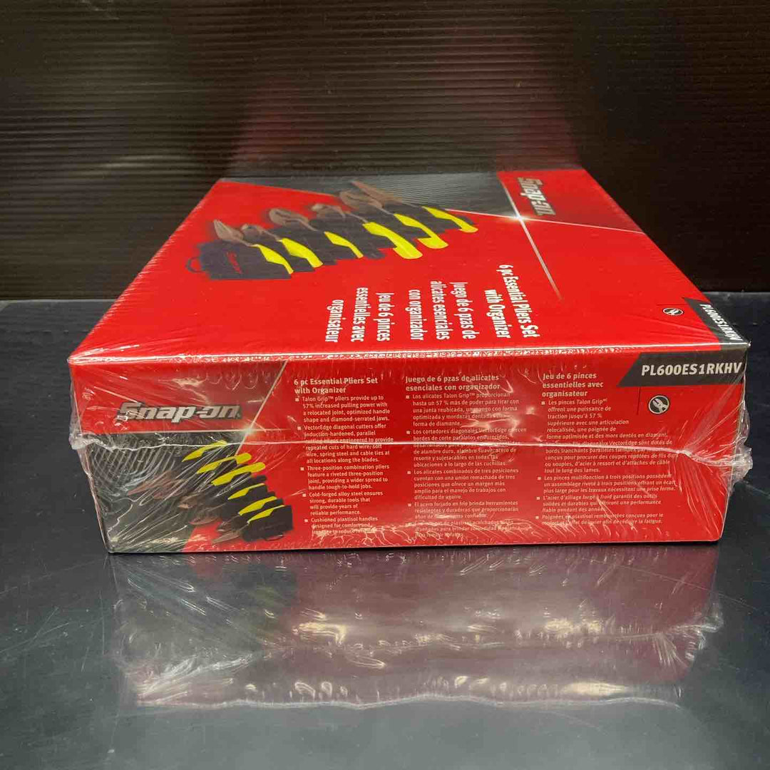 スナップオン(Snap-on)プライヤー6本セットPL600ES1RKHV　(グリップ黄色)【川越店】