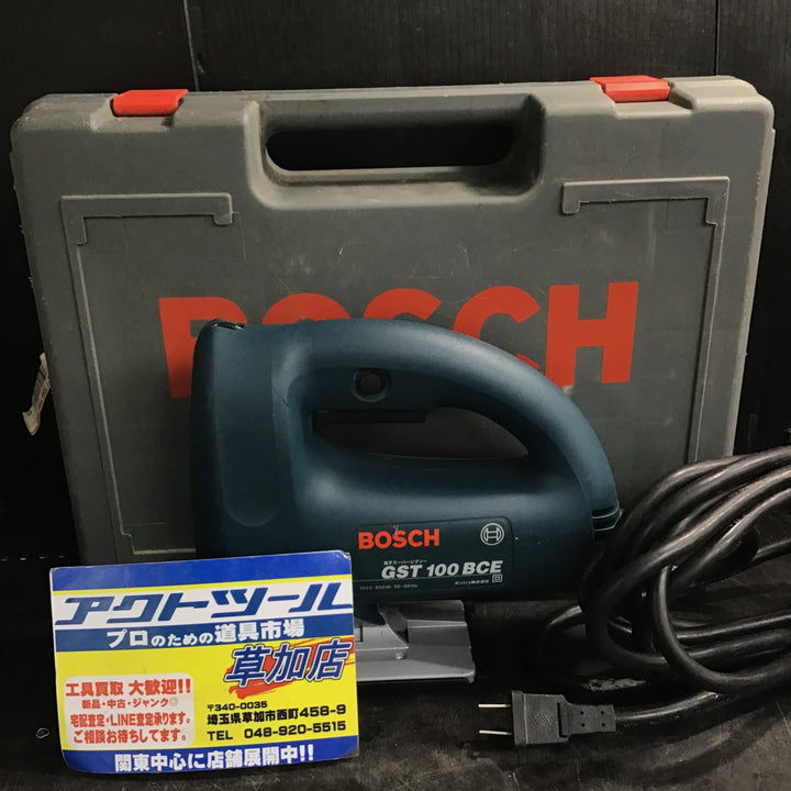 〇ボッシュ(BOSCH) ジグソー GST100BCE【草加店】