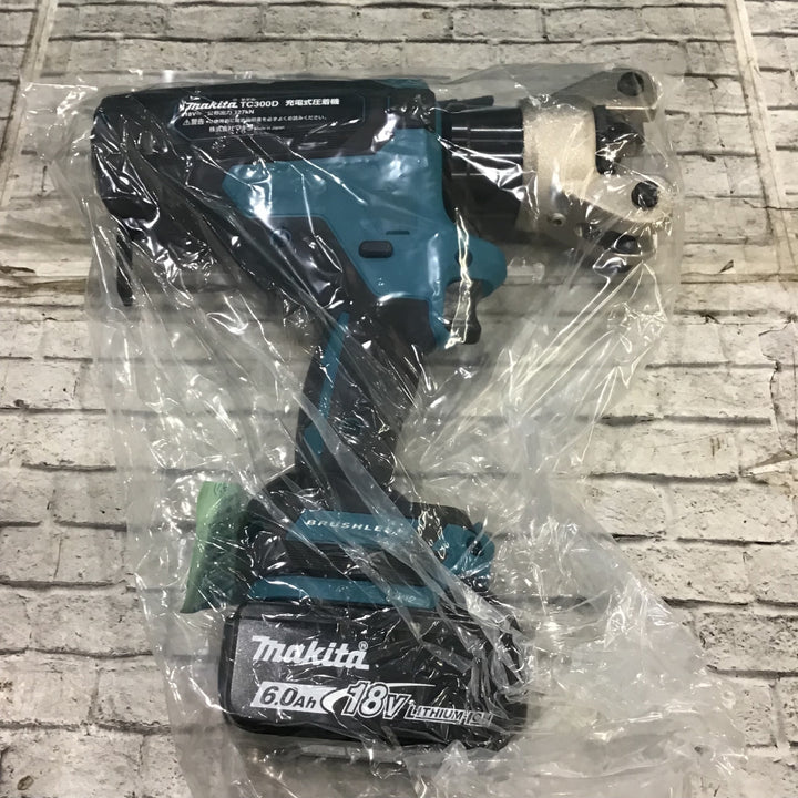 ★マキタ(makita) コードレス圧着機 TC300DRG【川口店】