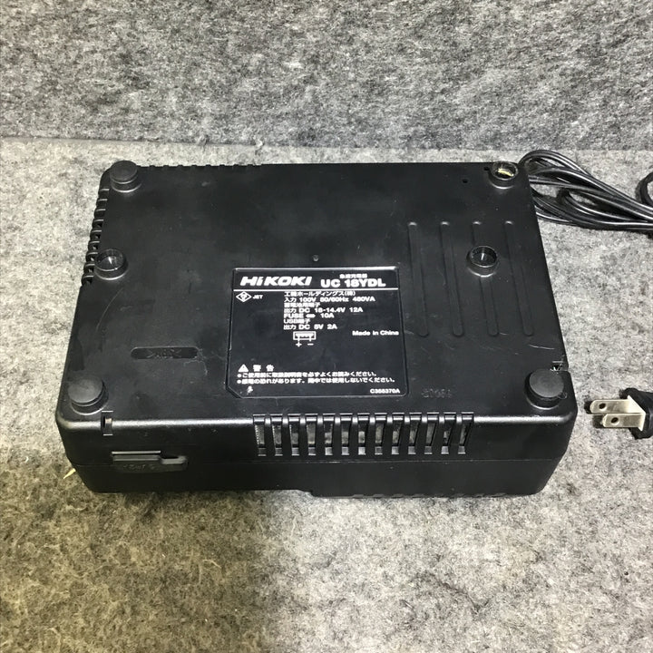 【中古品】ハイコーキ(HIKOKI) コードレスインパクトドライバ WH36DC(2XPS)(CS) ※蓄電池(BSL36A18)・充電器(UC18YDL)※【桶川店】