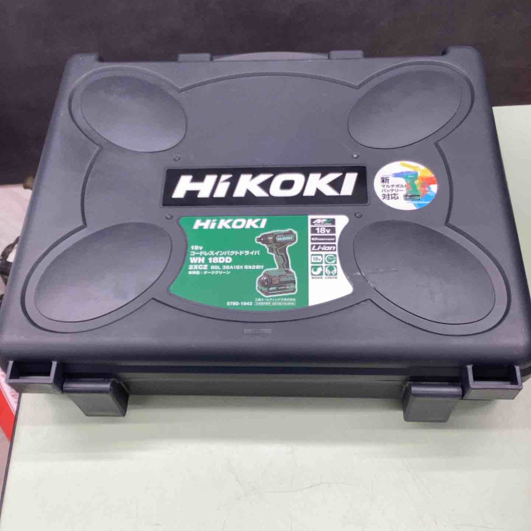 ★ハイコーキ(HIKOKI ※旧:日立工機) コードレスインパクトドライバー WH36DC(2XPR)【越谷店】