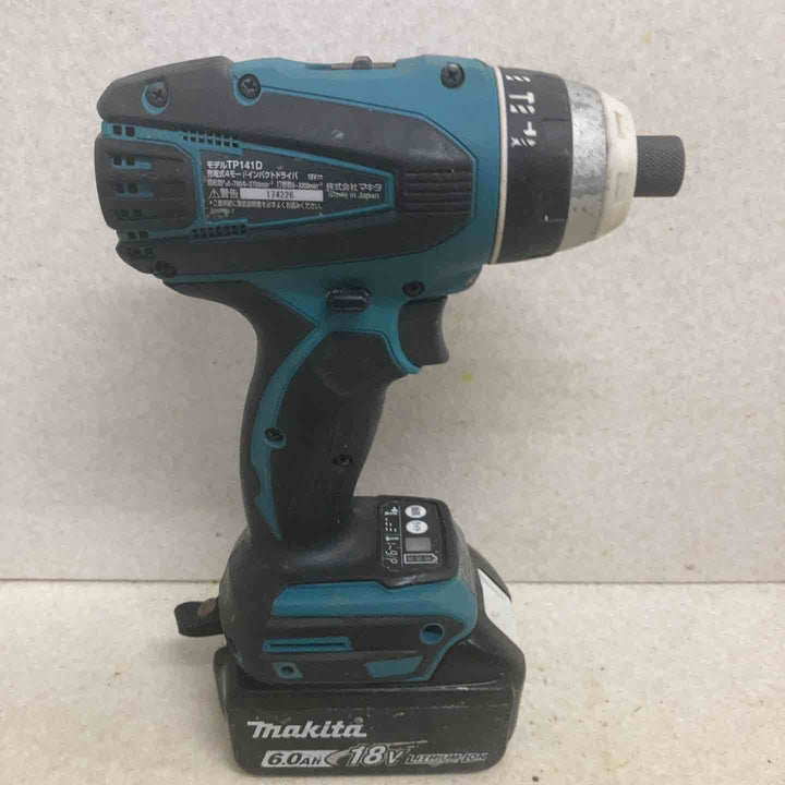 ★マキタ(makita) コードレス4モードインパクトドライバー TP141DRGX【町田店】