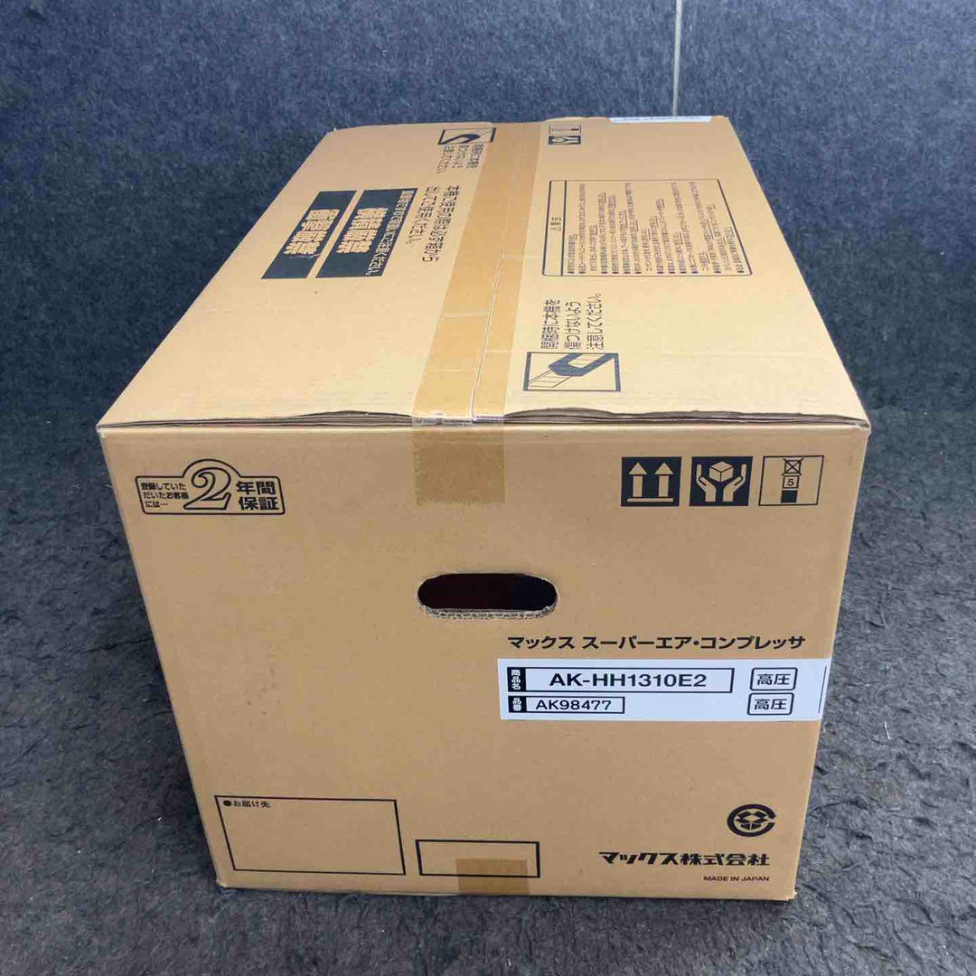<大特価>【未開封品】★マックス(MAX) 高圧専用エアコンプレッサー AK-HH1310E2_レッド【鴻巣店】