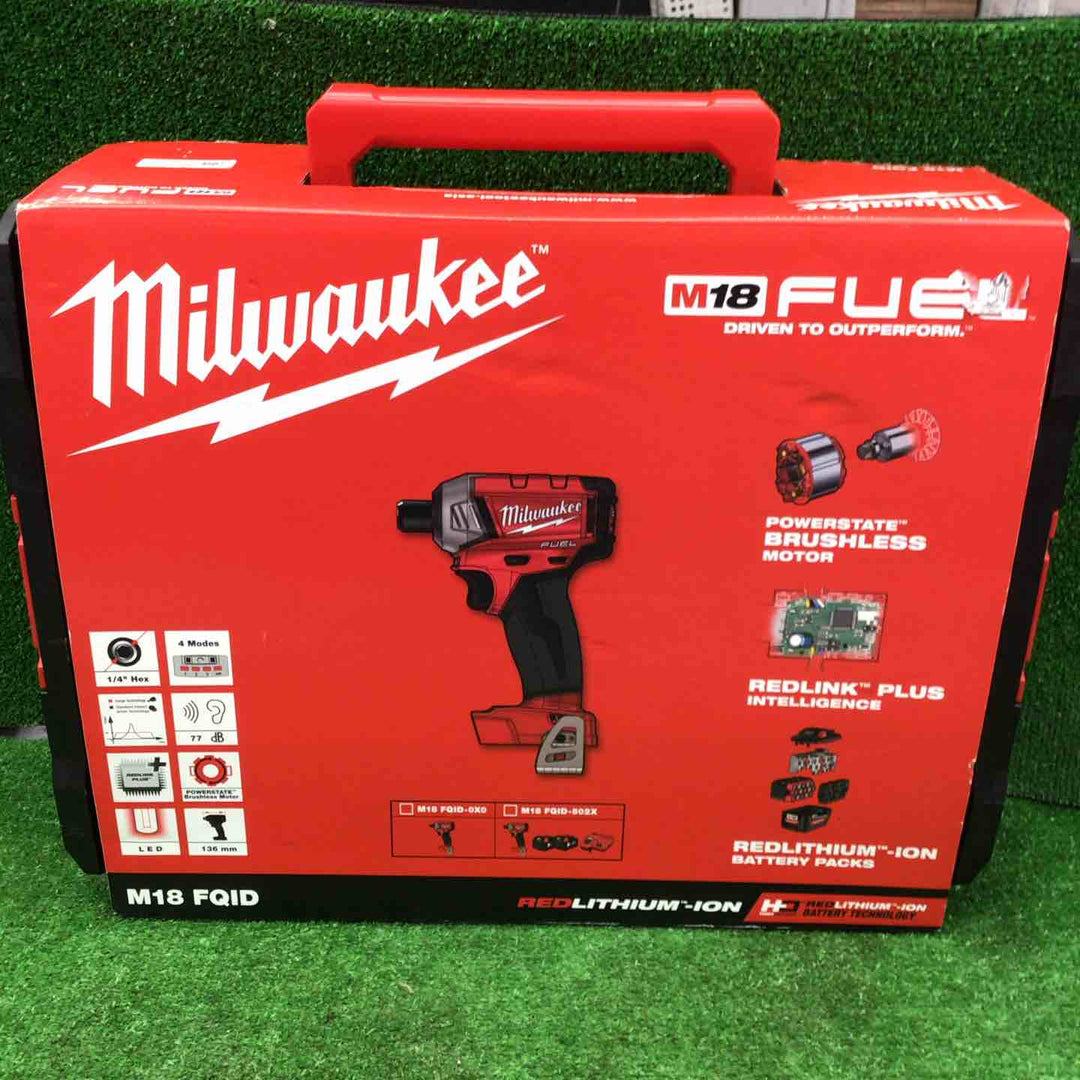 【特別特価！未使用品】ミルウォーキーツール・ジャパン M18 FUEL インパクトドライバー ケース付き M18 FID3-0X0 本体+ケース【桶川店】