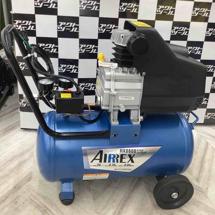 AIRREX アネスト岩田 HX0600 エアコンプレッサー 塗装 タイヤ交換 エアブロー エアネーラ インパクトレンチ 【越谷店】