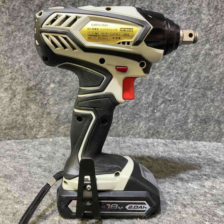 髙儀(Takagi) 18V 充電式インパクトレンチ EARTH MAN infini-Link IW-180LiB【桶川店】