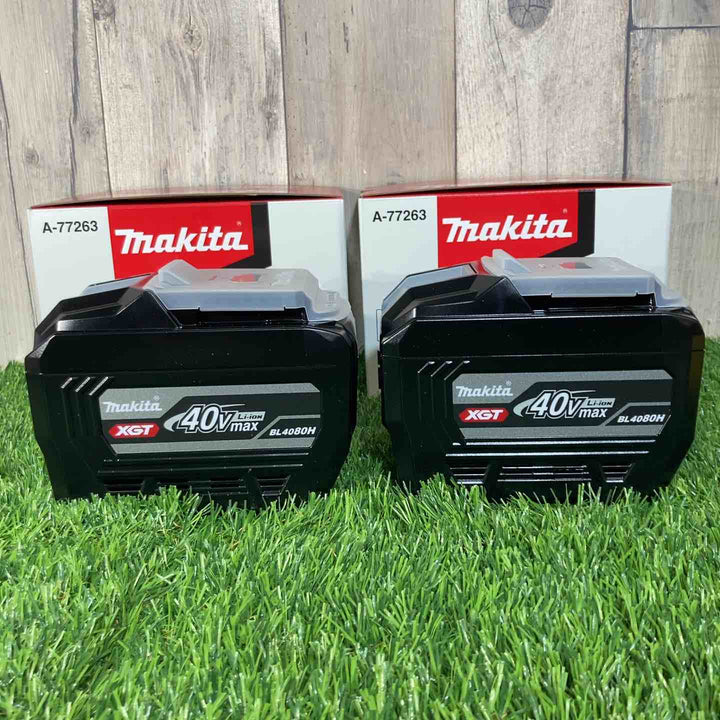 ◇マキタ(makita)リチウムイオンバッテリー 40Vmax/8.0Ah BL4080H 2個セット⑥【戸田店】
