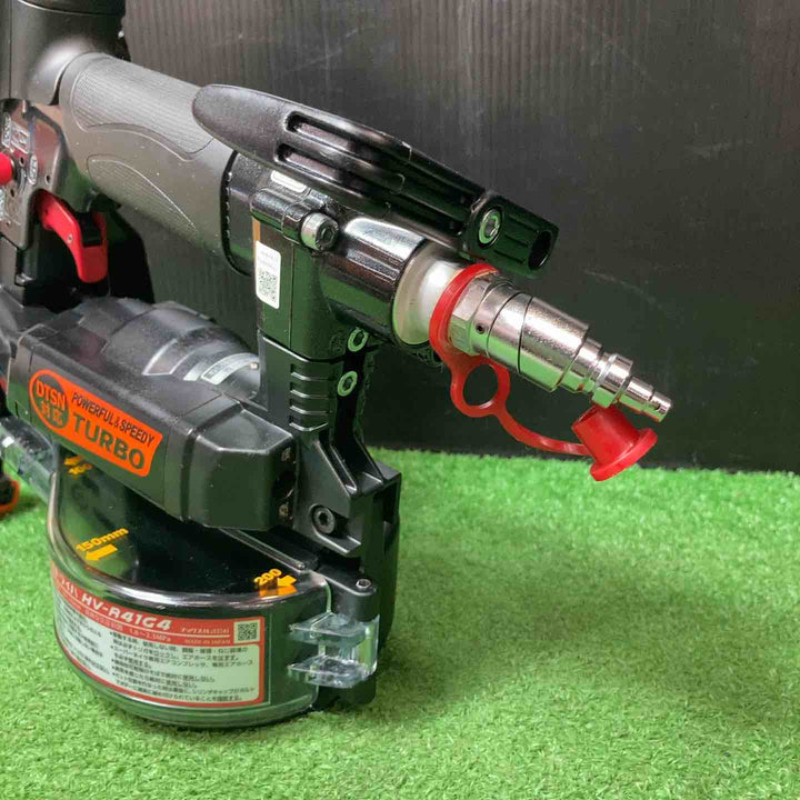 【美品】◇マックス(MAX) 高圧エアネジ打ち機 HV-R41G4 限定色ブラック【岩槻店】