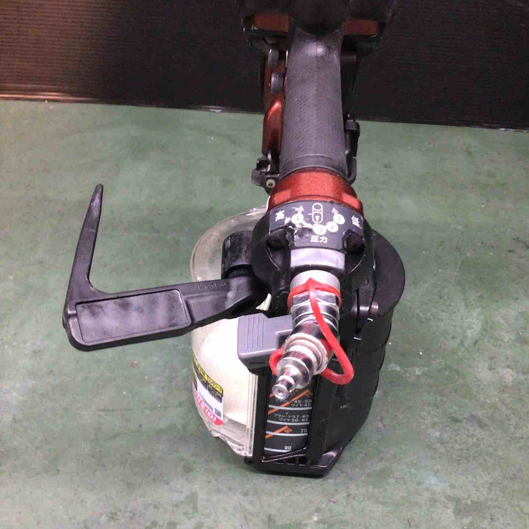 MAX 高圧コイルネイラ HN-90N6(D)-R マイスターレッド (HN91148)【戸田店】