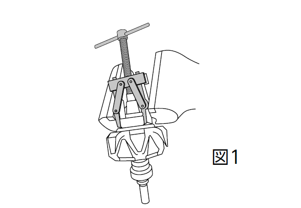 KTC ( 京都機械工具 ) アーマチュアベアリングプラー (ベアリング適用範囲 外径32~62 内径φ10以上) ABU-3262【富山店】◇BRコン