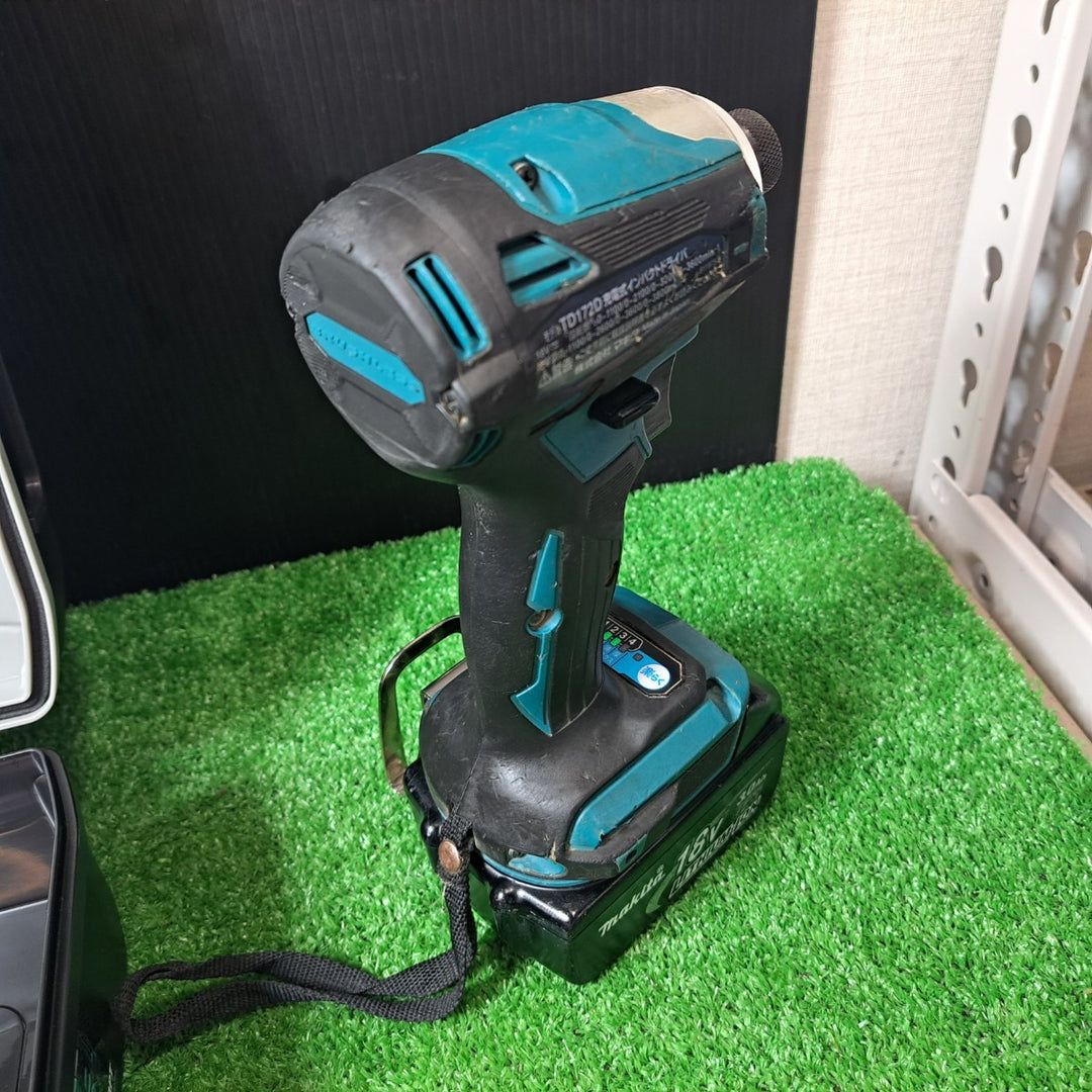 ★マキタ(makita) コードレスインパクトドライバー TD172DRGX 3.0Ahバッテリー1個【岩槻店】