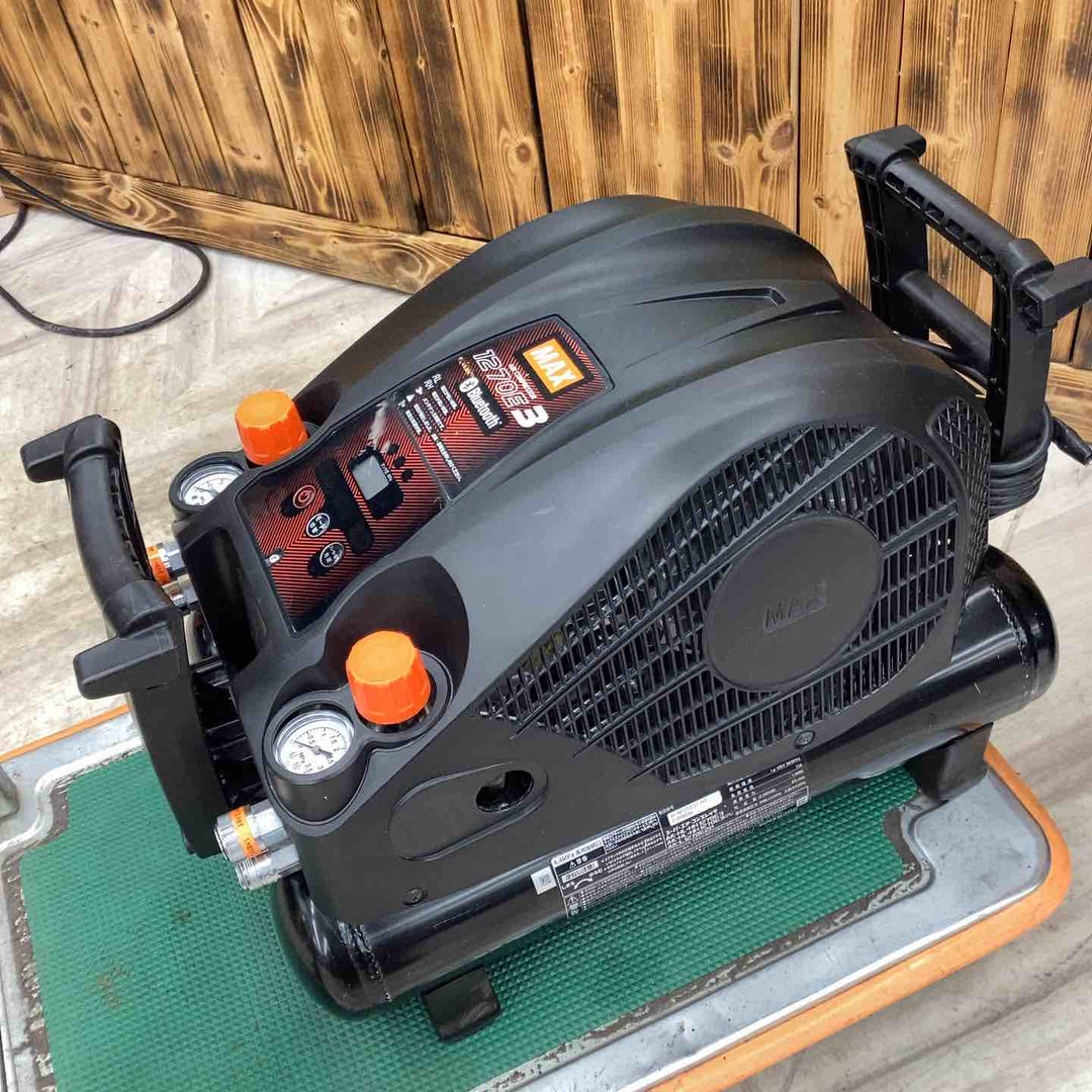 ★マックス(MAX) エアコンプレッサー AK-HH1270E3_ブラック【越谷店】