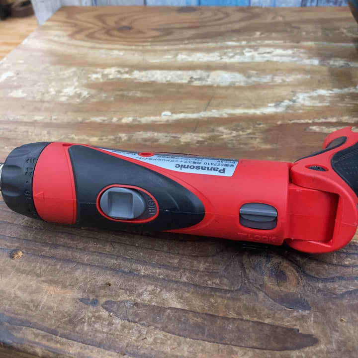 【中古品】◇パナソニック(Panasonic) コードレスドリルドライバー スティックドリルドライバー  EZ7410LA2SR1 3.6V フルセット【柏店】