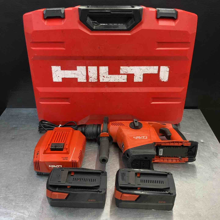 【中古品】 ヒルティ(Hilti) コードレスハンマドリル TE30-A36 バッテリー2個(36V5.2Ah)、充電器、ケース付き 【東大和店】