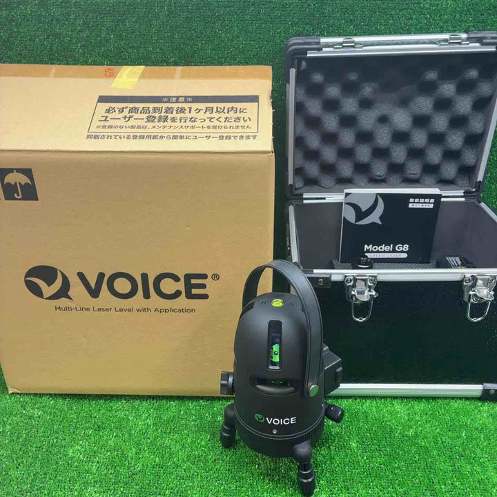 VOICE レーザー墨出し器 フルライングリーンレーザー Model-G8【藤沢店】