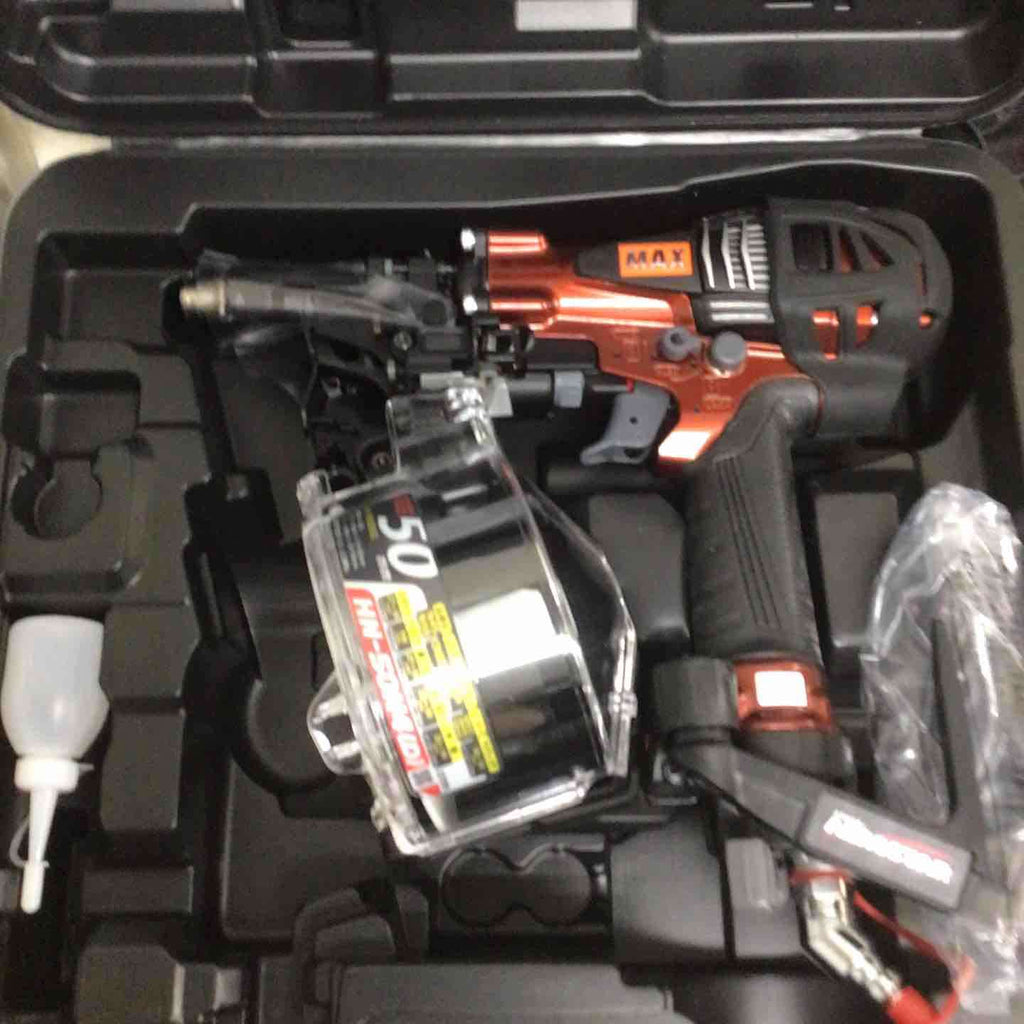 マックス(MAX) 高圧エア釘打ち機 HN-50N4(D)-R【町田店】 – アクト