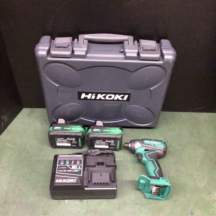 ◇ハイコーキ(HiKOKI) コードレスインパクトドライバー WH18DD(2XCZ)【戸田店】