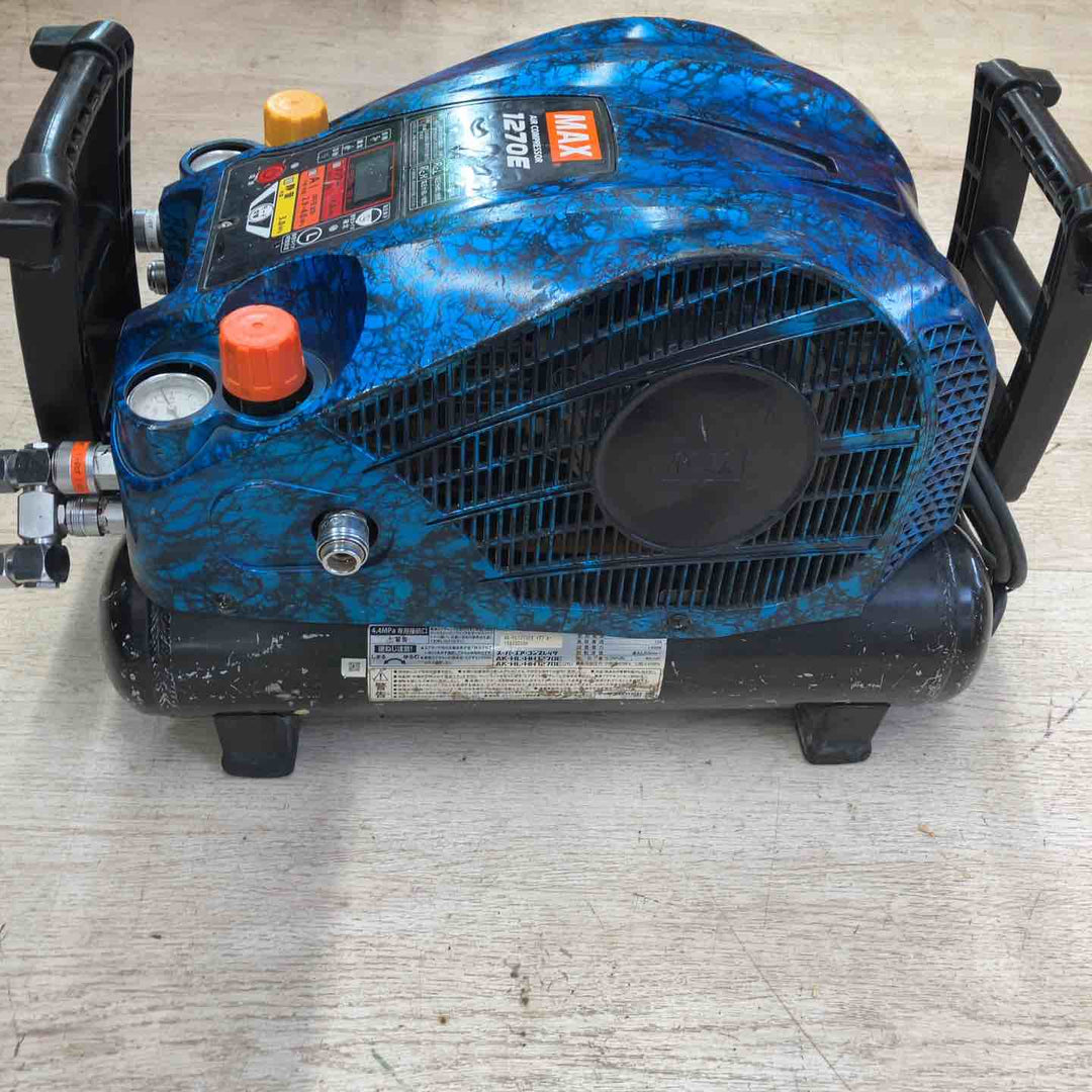 【中古品】マックス(MAX) エアコンプレッサー AK-HL1270E ガイアブルー【川越店】