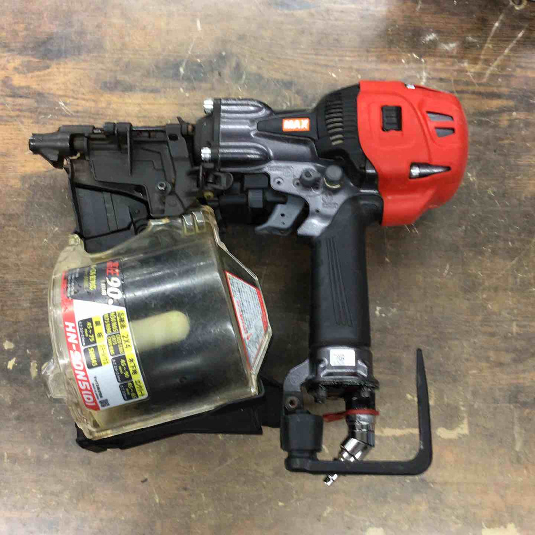 ★マックス(MAX) 高圧エア釘打ち機 HN-90N5(D)-G【戸田店】