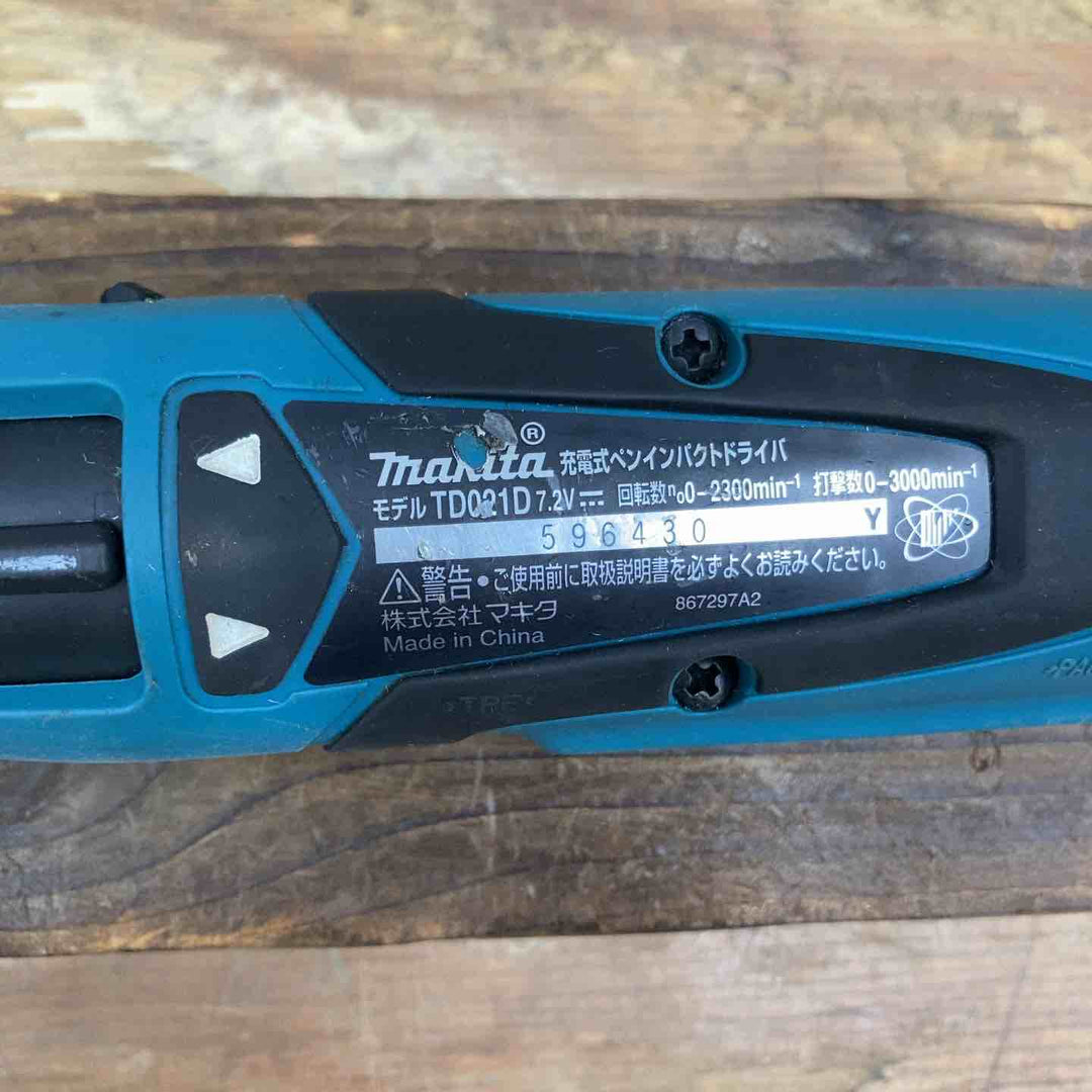 ◇マキタ(makita) コードレスペンインパクトドライバー TD021DZB【柏店】