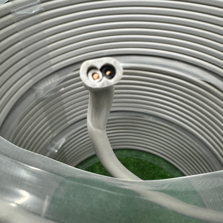 【未使用・3巻セット！】 協和電線工業株式会社 VVFケーブル 1.6mm×2芯 100m巻 (灰色) 3巻セット 【桶川店】
