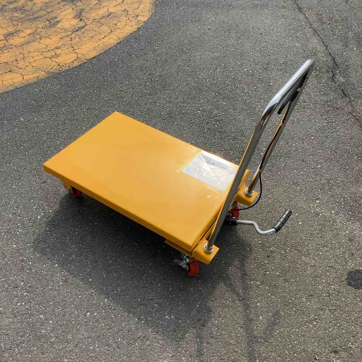 【中古美品・店頭受取り限定】 メーカー不明 油圧リフトテーブル・NY371 【桶川店】