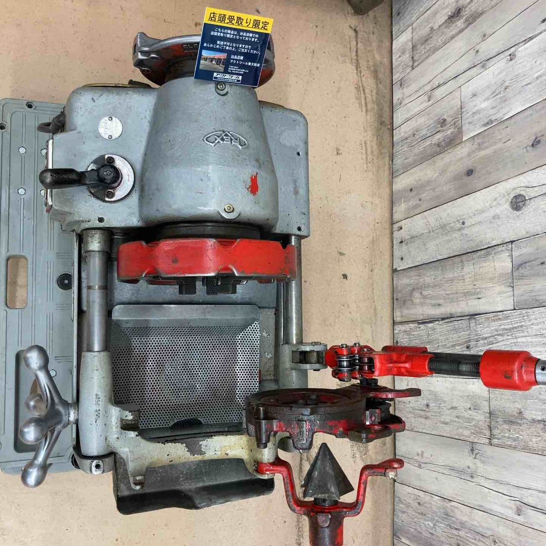 【中古品/店頭受取り限定】レッキス(REX) ねじ切り機 90A3 90AⅢ ダイヘッド付属【東大和店】