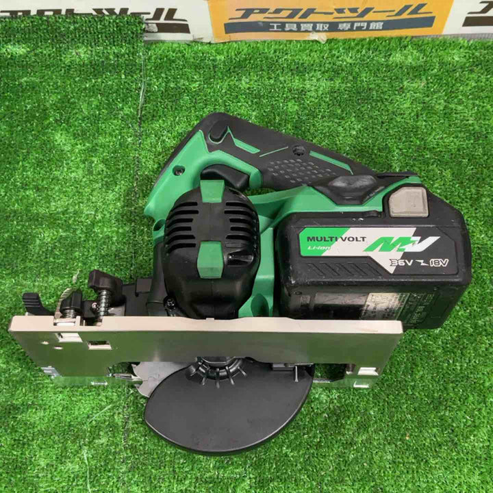 ★ハイコーキ(HIKOKI ※旧:日立工機) コードレス丸のこ C18DBL ケース・充電器・マルチボルトバッテリーBSL36A18×2 付き【草加店】