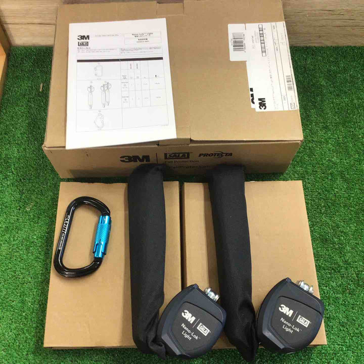 3M 巻取り式ランヤード ツイン(タイプ1) DBI-サラ Nano-Lok Light 3101740[新規格適合]【町田店】