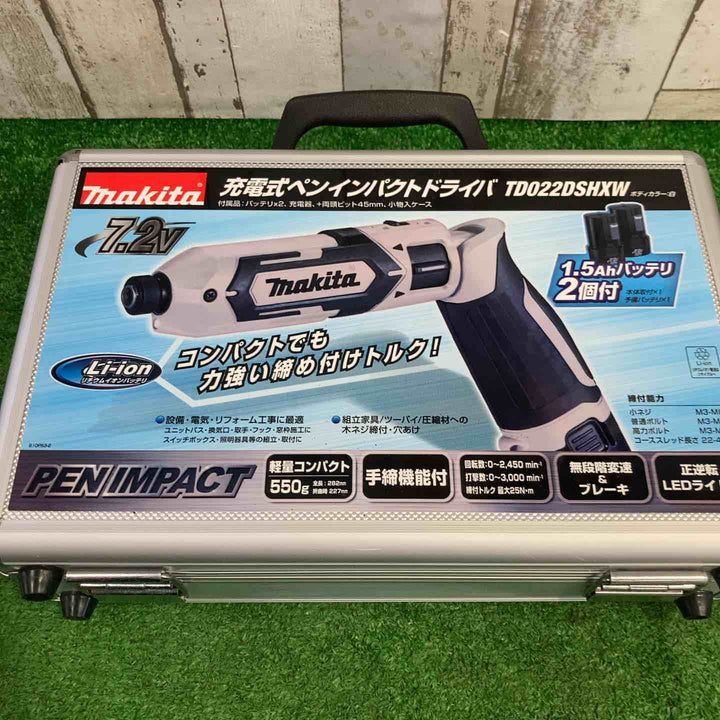 ★マキタ(makita) コードレスペンインパクトドライバー TD022DSHXW【町田店】