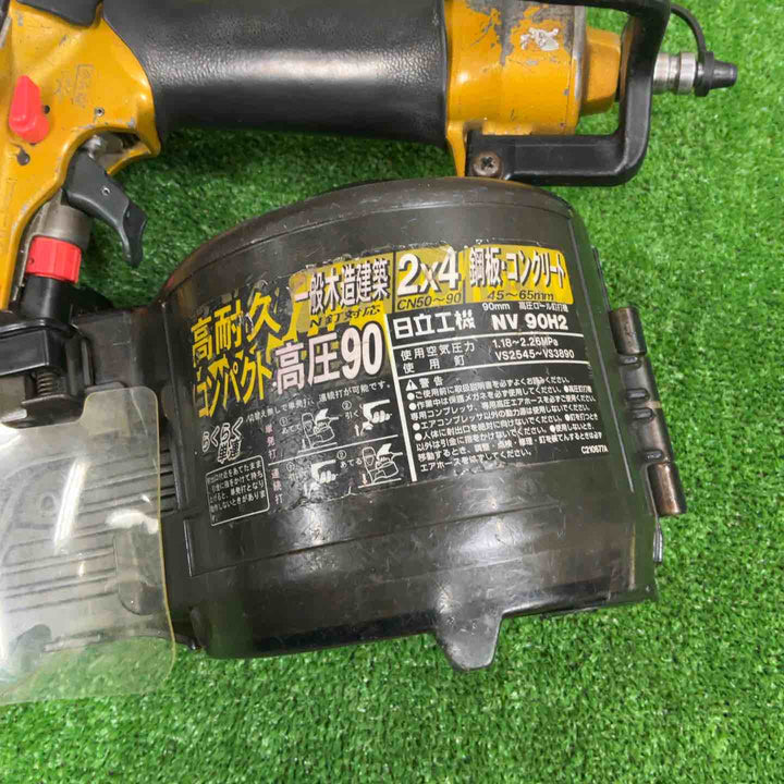 ★ハイコーキ(HIKOKI ※旧:日立工機) 高圧エア釘打ち機 NV90H2【草加店】