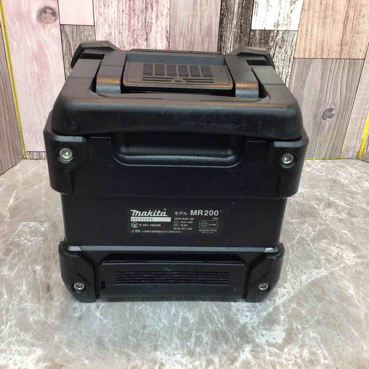 ☆マキタ(makita) コードレススピーカー MR200B【八潮店】