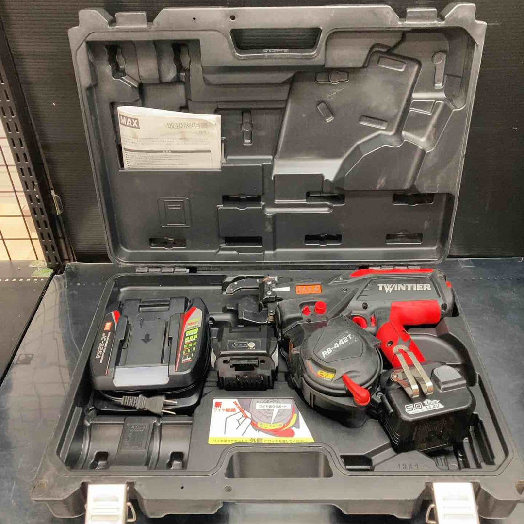 ★マックス(MAX) 鉄筋結束機 ツインタイア RB-442T-B2C/1450A【川越店】