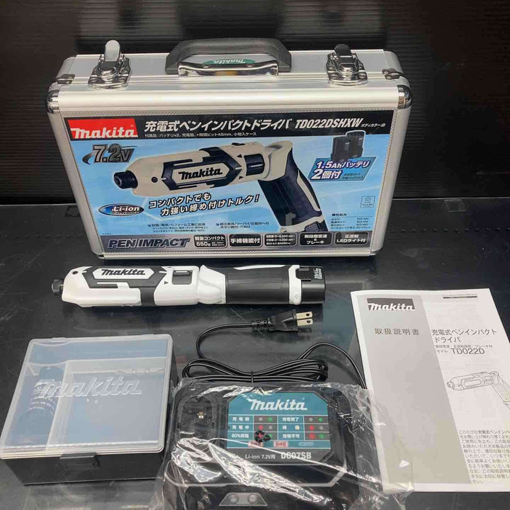 ★マキタ(makita) コードレスペンインパクトドライバー TD022DSHXW【川越店】