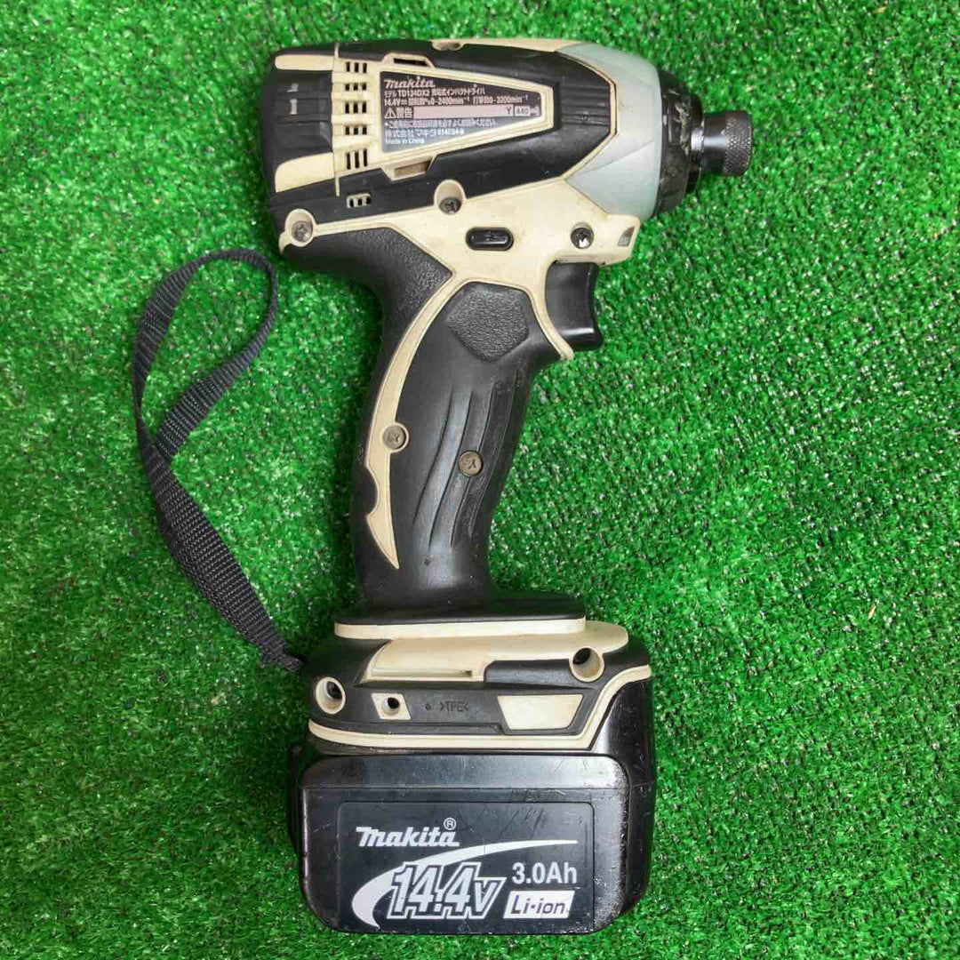 ★マキタ(makita) コードレスインパクトドライバー TD134DX2W【桶川店】