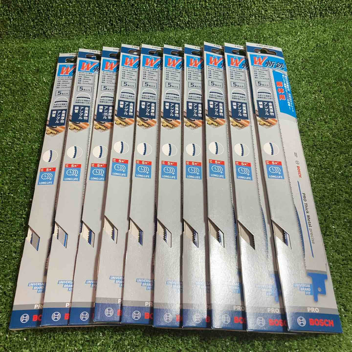 ボッシュ/BOSCH セーバーソー替刃 300mm S1237HBF 5枚入り10セット【川崎店】
