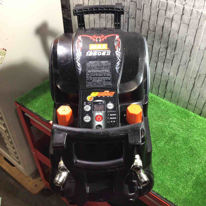 ★マックス(MAX) エアコンプレッサー AK-HH1250E2_ブラック【川口店】