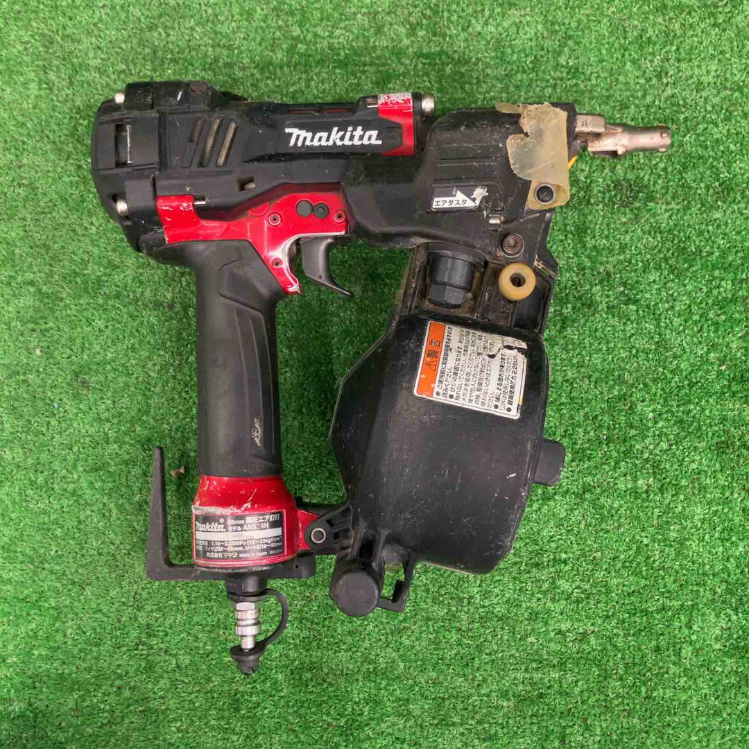 【中古】 マキタ makita 高圧 エア釘打ち機 AN534H 赤 N50対応 【桶川店】