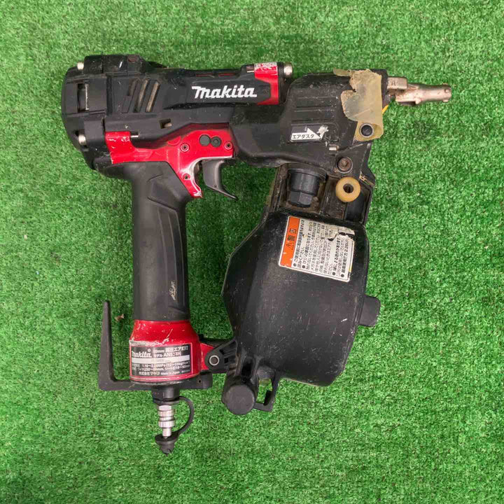 【中古】 マキタ makita 高圧 エア釘打ち機 AN534H 赤 N50対応 【桶川店】