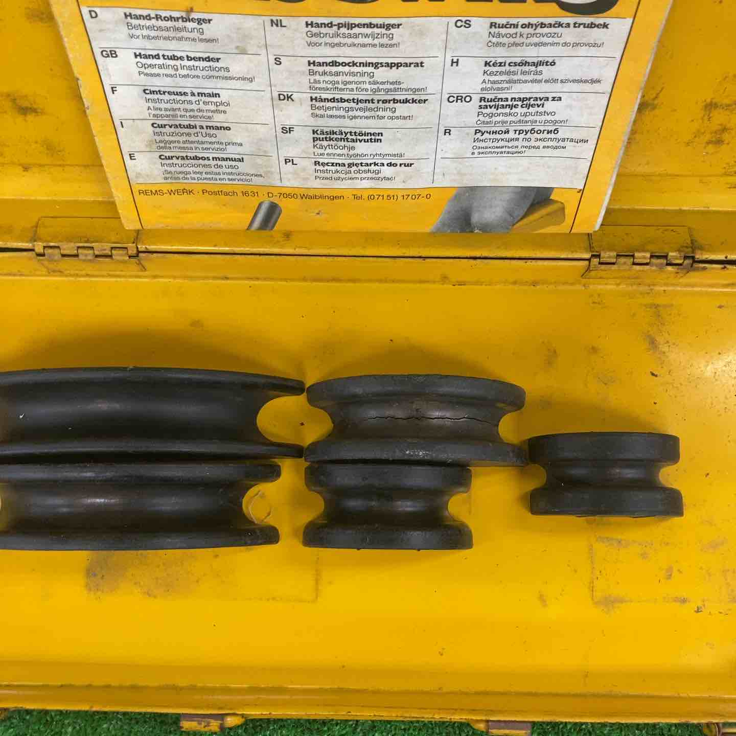 REMS ラチェット式チューブベンダー – アクトツールオンラインショップ