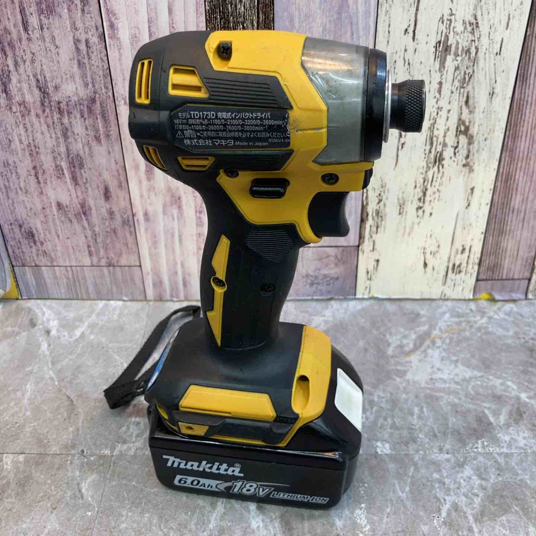 ★マキタ(makita) コードレスインパクトドライバー TD173DGXFY【八潮店】
