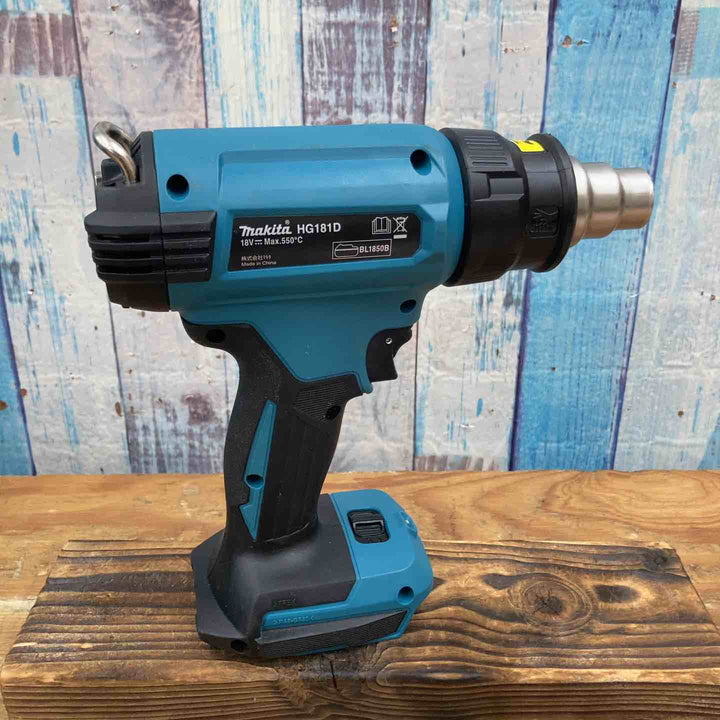 【中古品】★マキタ(makita) コードレスヒートガン HG181DZK 18V 本体+ノズル4種【柏店】