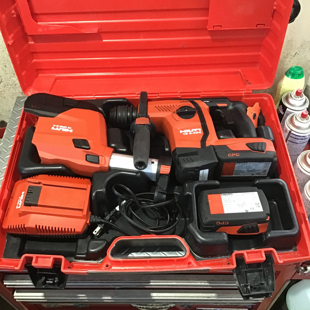 〇ヒルティ(HILTI) コードレスハンマドリル TE6-A22DRS【町田店】