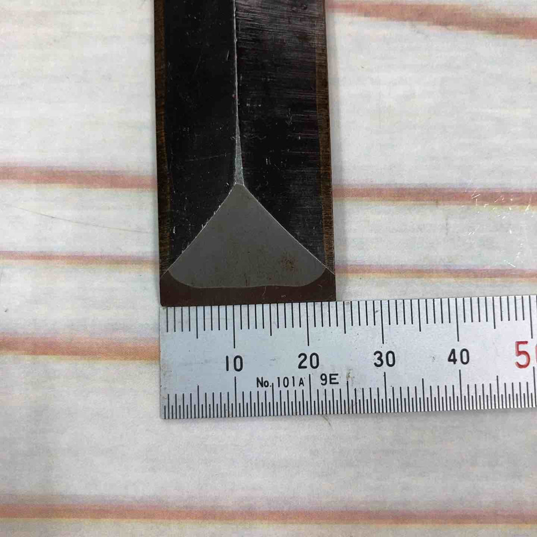 鑿 【長期保管品】 銘：菊弘丸 突きのみ24ミリ、48ミリ2本組 【川崎店】