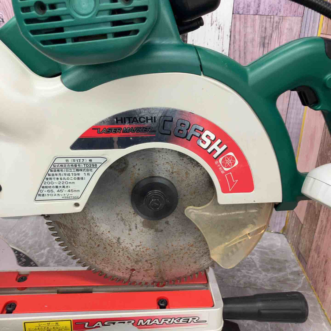【店頭受取り限定】◇ハイコーキ(HIKOKI ※旧:日立工機)  卓上スライドマルノコ C8FSH【八潮店】
