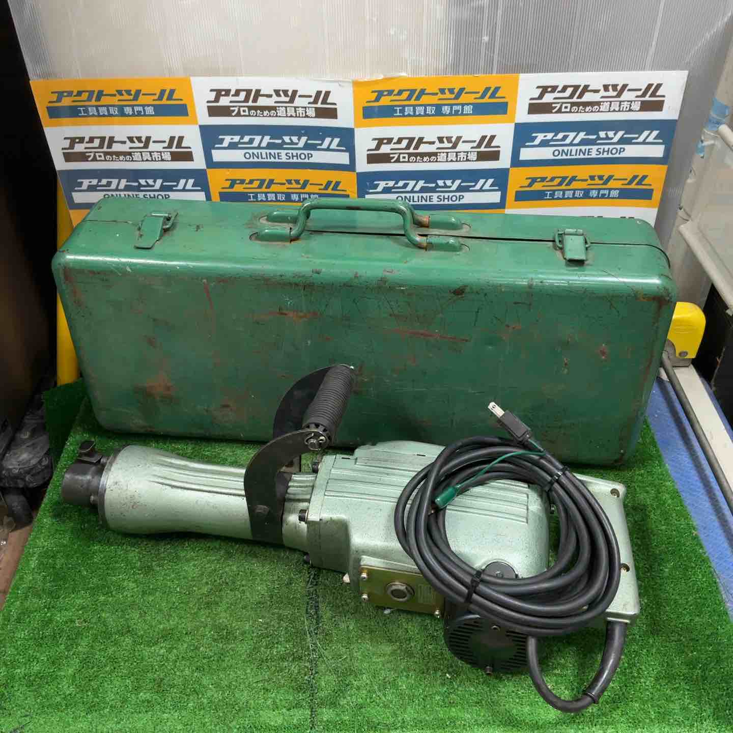 日立工機 電動ハンマ PH-65A はつり AC100V 50/60Hz 電動工具 ケース付き HITACHI 通電・振動確認済み 札幌市 清田区 平岡 HITACHI/日立工機 PH-65A 100V 電動ハンマ はつりハンマー ハンマー